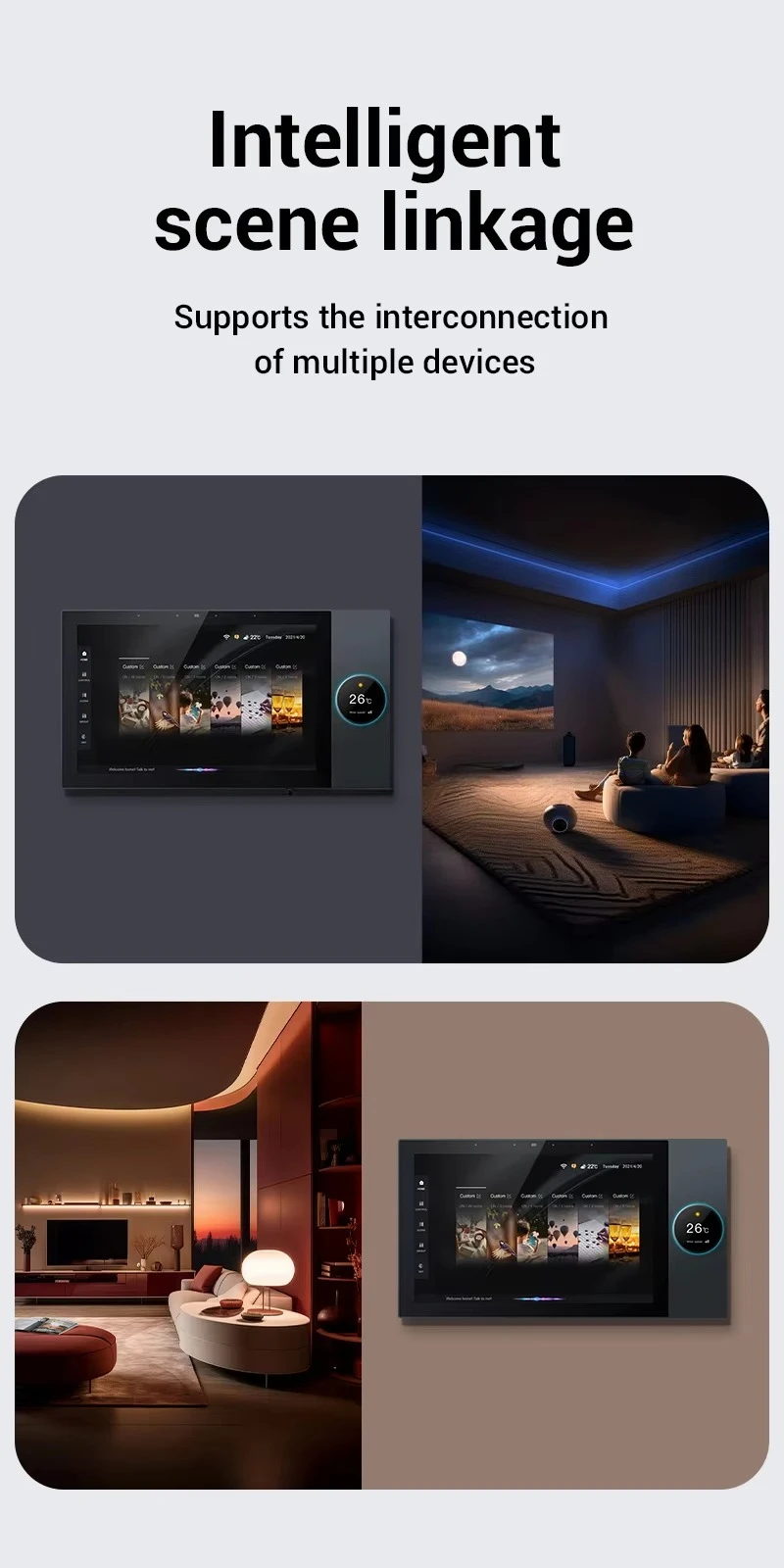 Audio Music Hub - 10 INCH Multi-function Smart Control Panel