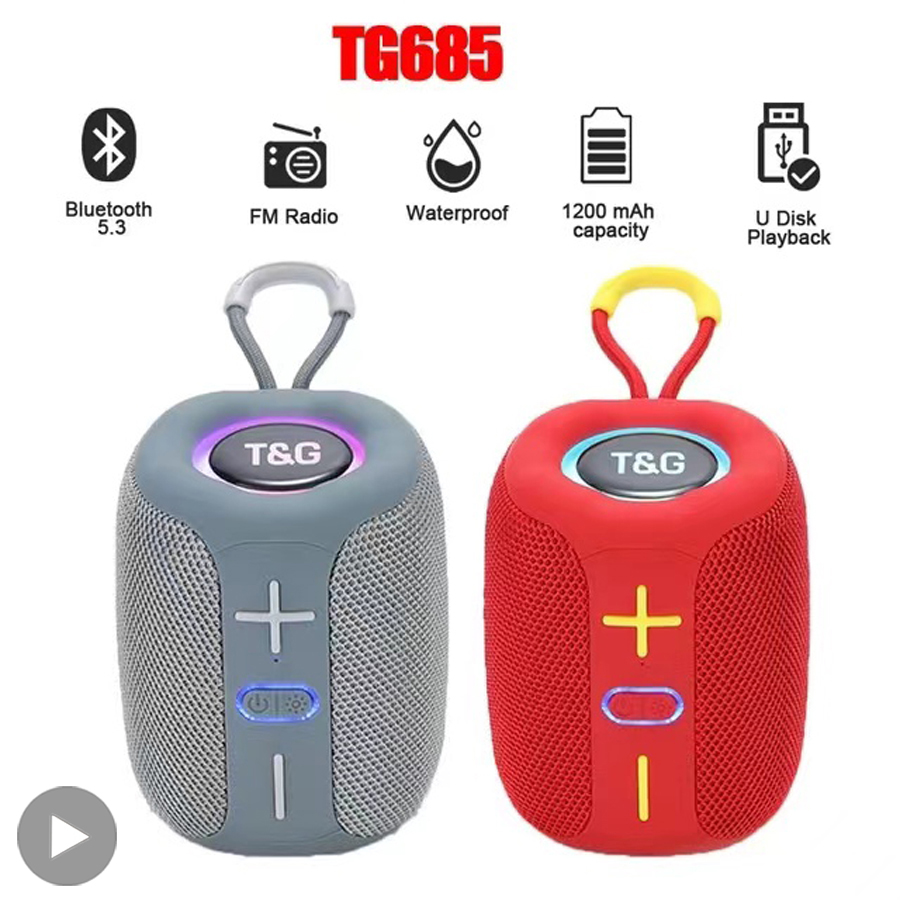 Audio Music Center - Caixa De Som Speaker Bluetooth Portable