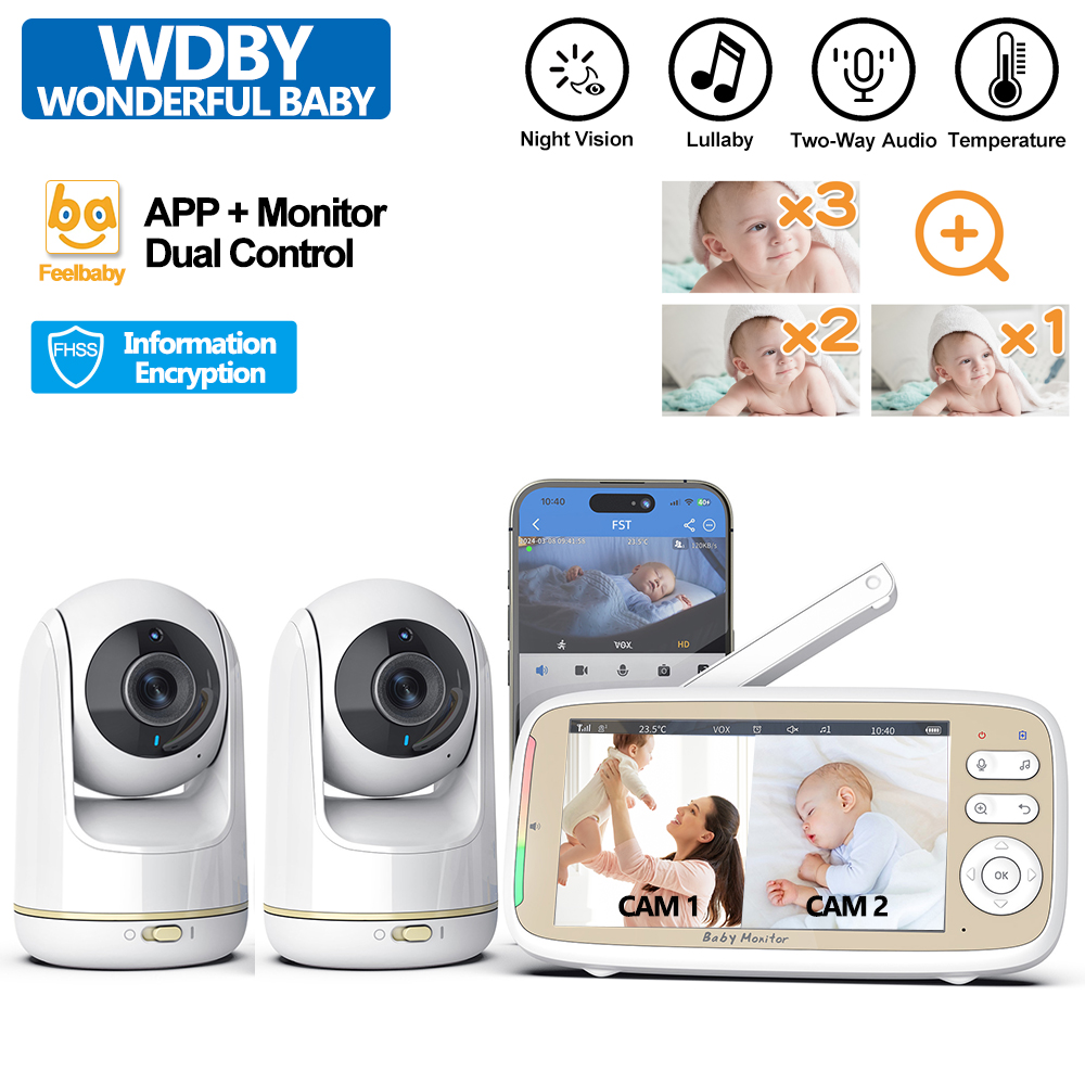 VB803 PRO Baby Monitor with 2p - Audio Hd Music ulasan dan harga