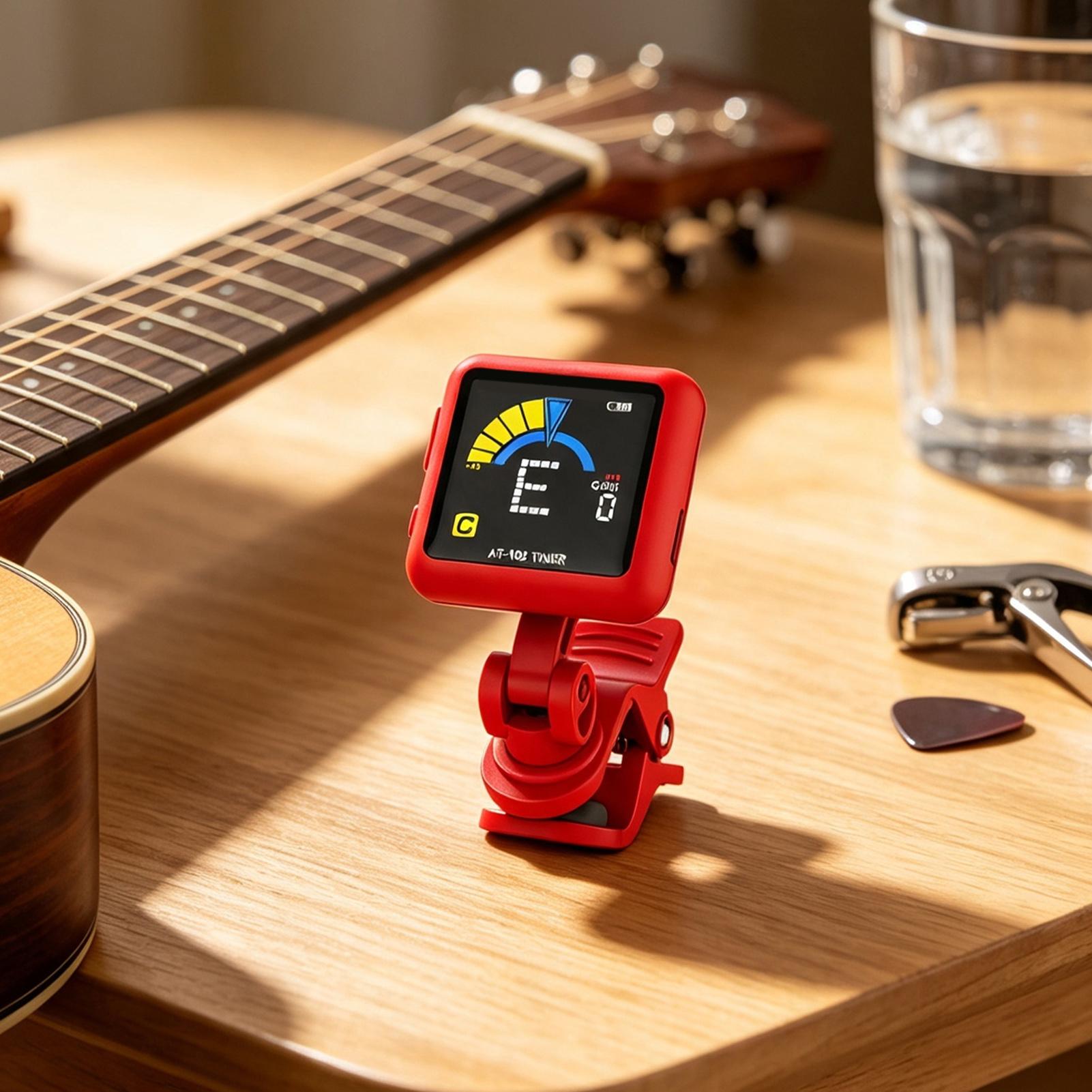Guitar Tuner Clip Rechargeable - Guitar Tuner Clip ulasan dan harga