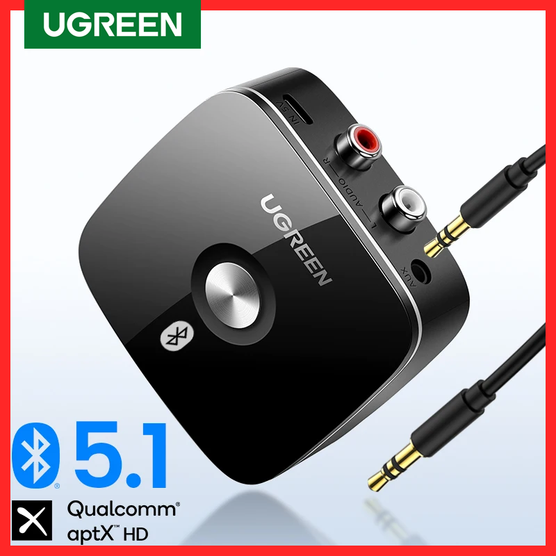 UGREEN Bluetooth RCA Receiver  - Audio Hd Music ulasan dan harga