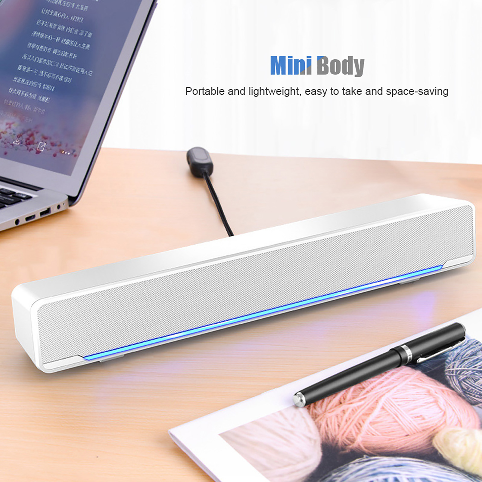 Portable Soundbar USB Wired St - Audio Music Center ulasan dan harga