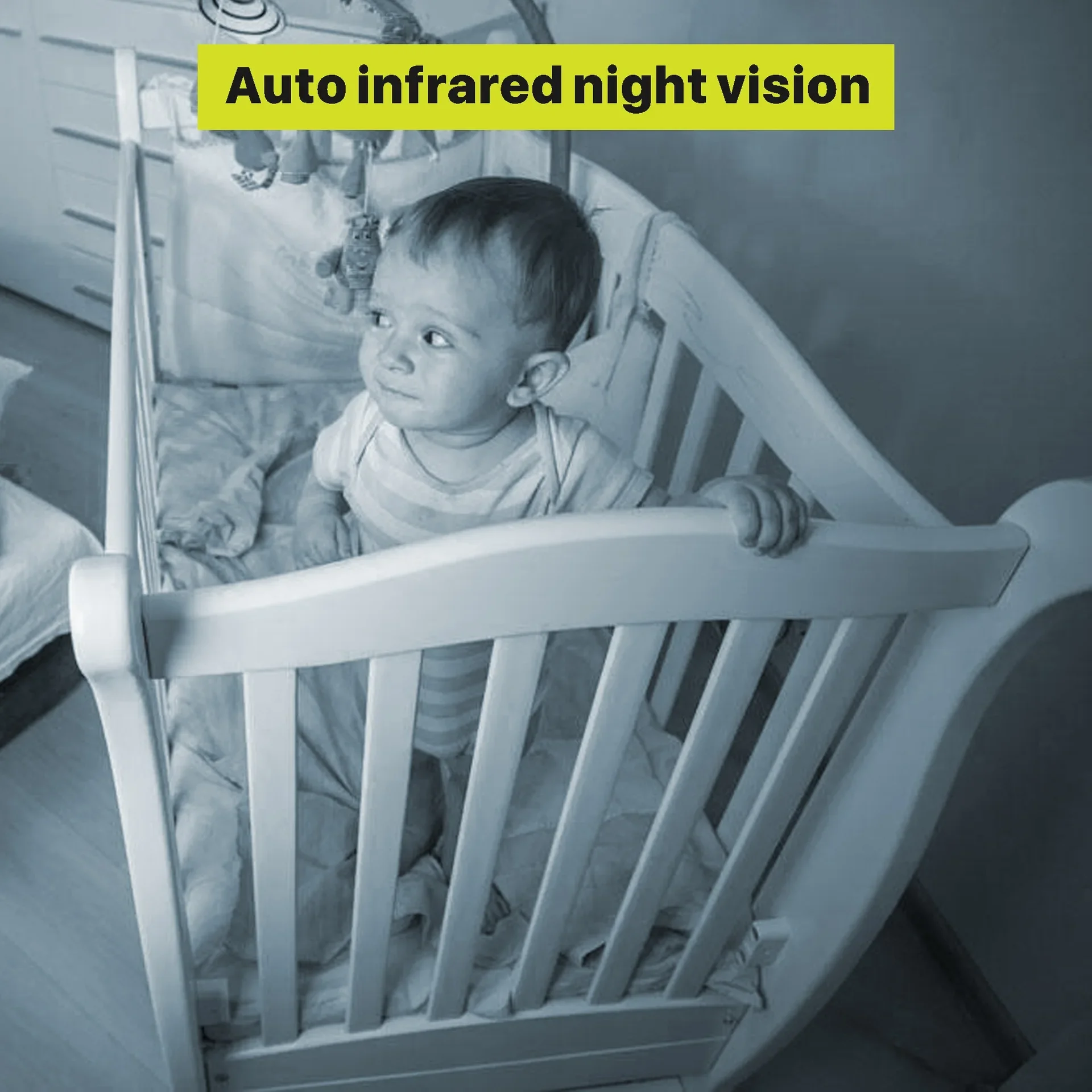 5.0 Inch Video Baby Monitor Wi - Audio Hd Music ulasan dan harga