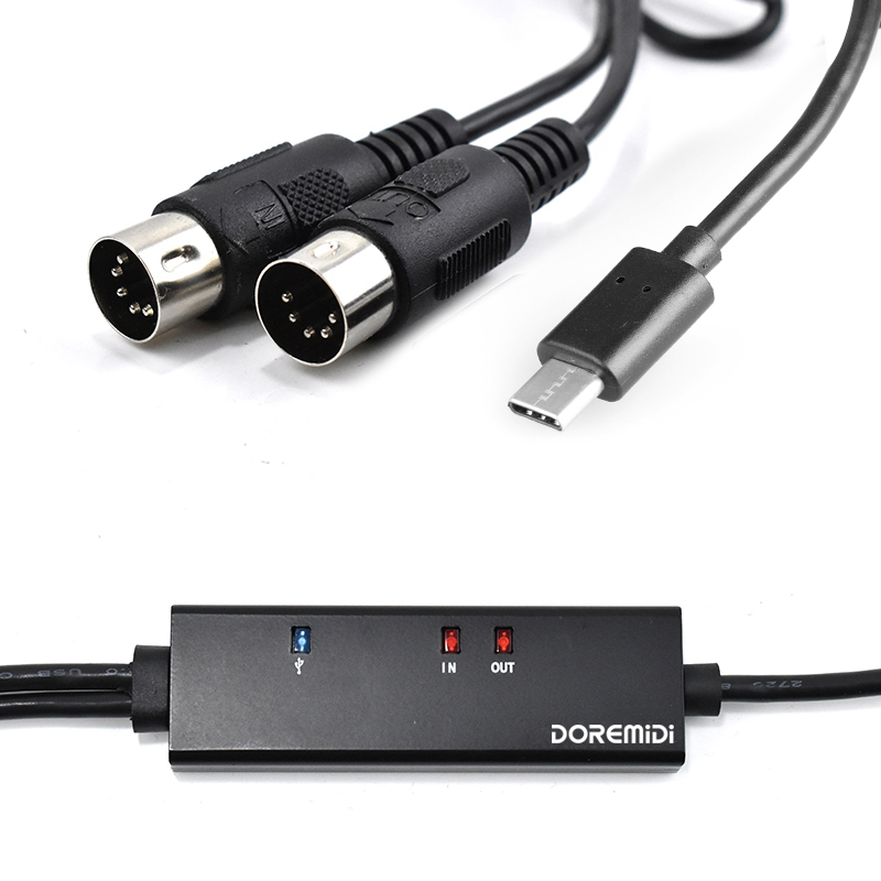 On-The-Go Midi Hub Type-C To M - Audio Music Hub ulasan dan harga