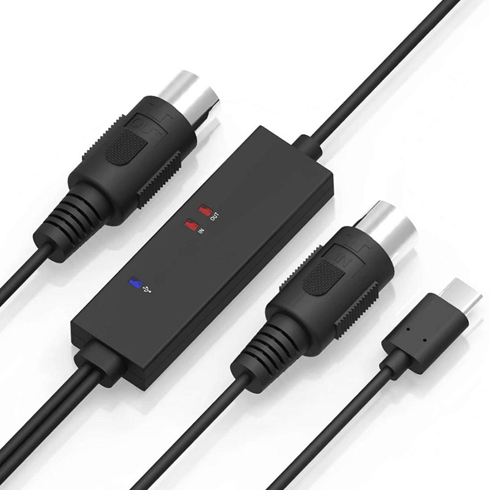 On-The-Go Midi Hub Type-C To M - Audio Music Hub ulasan dan harga
