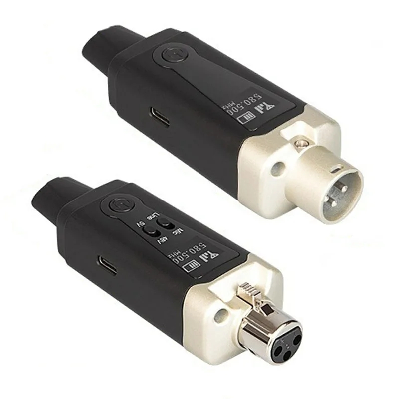 UHF Microphone Adapter Wireles - Xlr Microphone Condenser ulasan dan harga