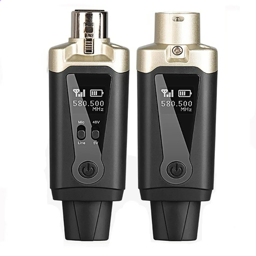 UHF Microphone Adapter Wireles - Xlr Microphone Condenser ulasan dan harga