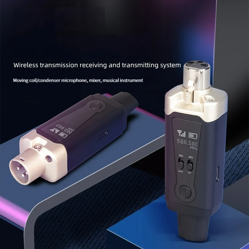 UHF Microphone Adapter Wireles - Xlr Microphone Condenser ulasan dan harga