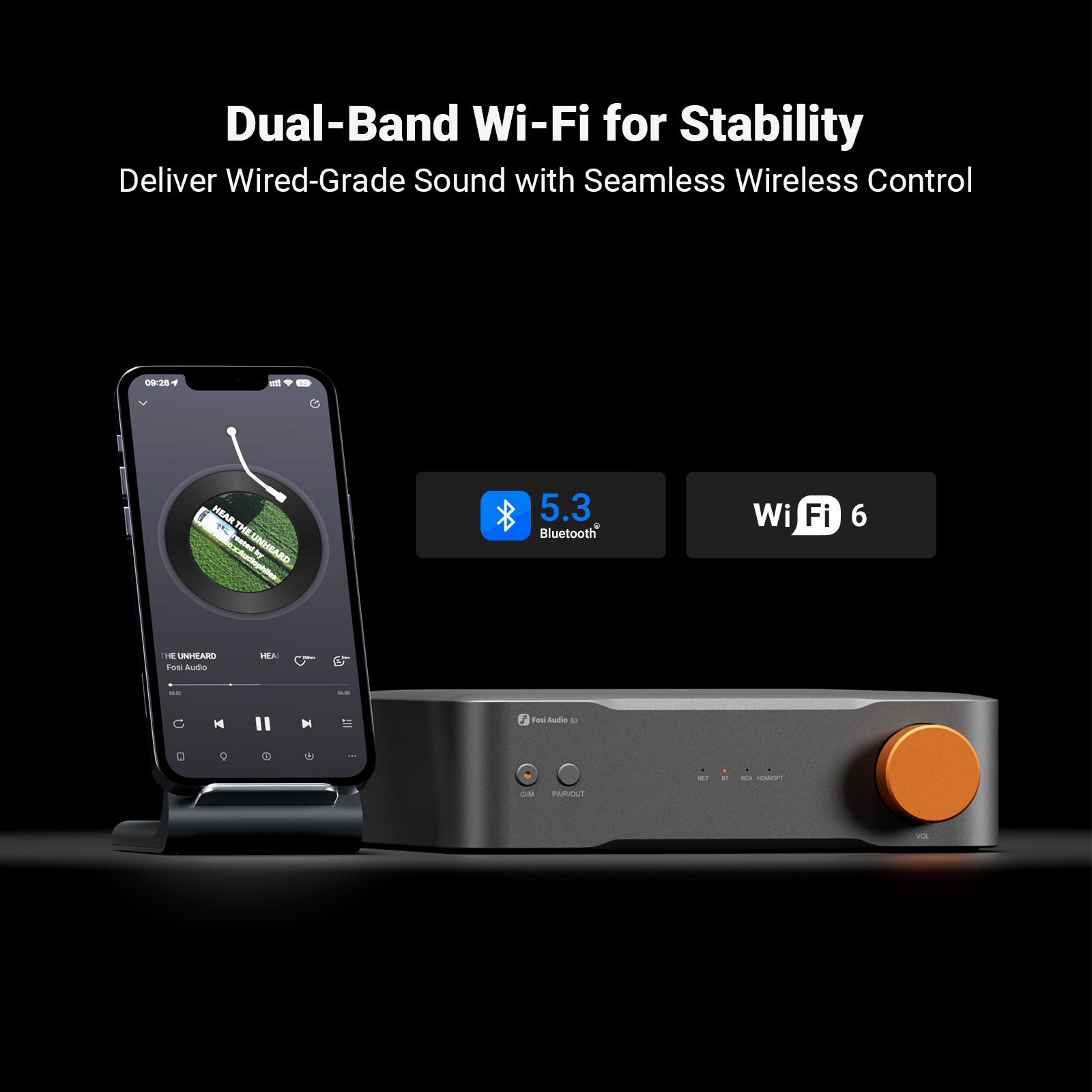 Fosi Audio Hi-Res Music Stream - Audio Music Hifi ulasan dan harga