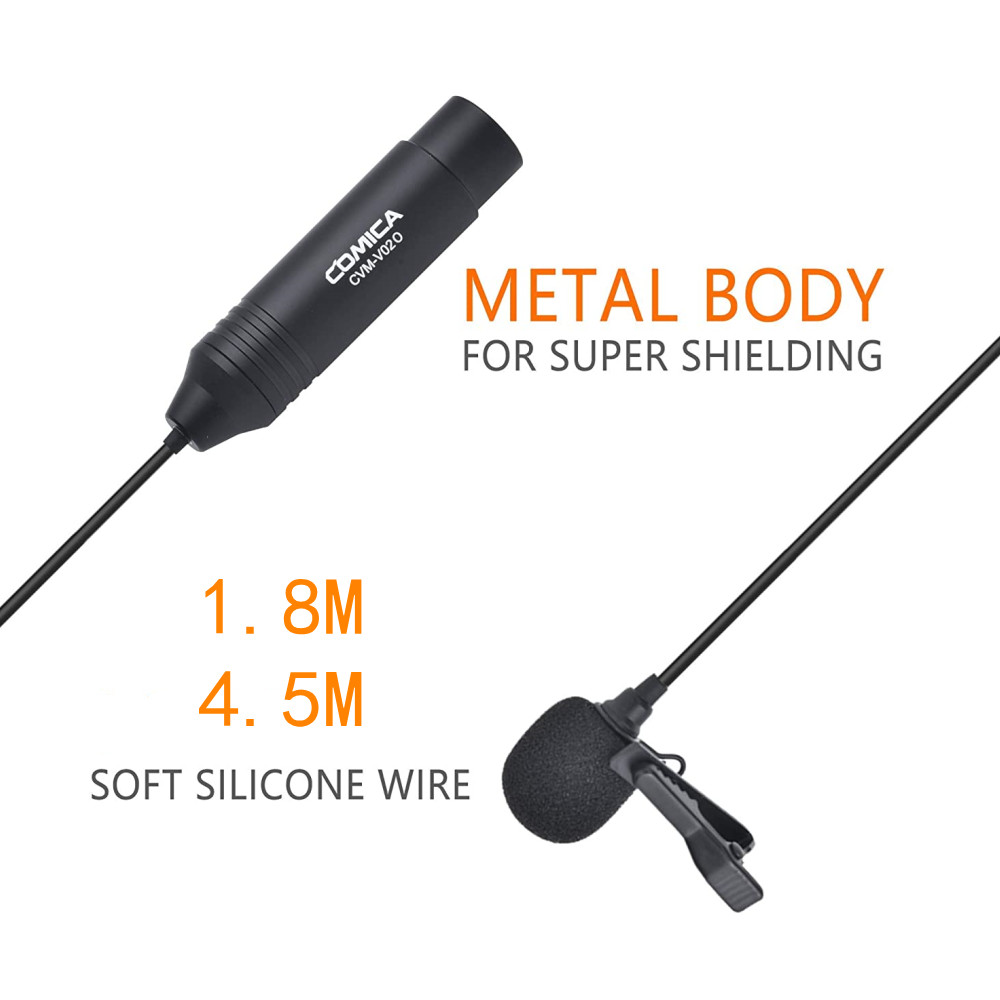 CVM-V02O Omnidirectional XLR L - Xlr Microphone Condenser ulasan dan harga