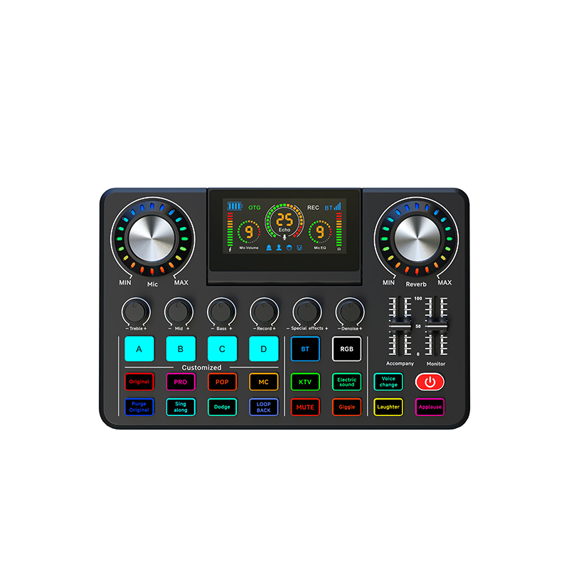 F668 Audio Mixer, Live Sound C - Audio Music Changer ulasan dan harga