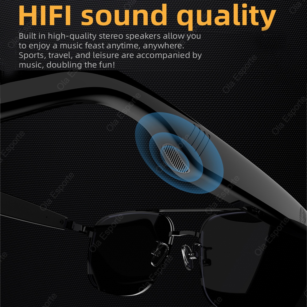 Smart Audio Glasses Air conduc - Audio Hd Music ulasan dan harga