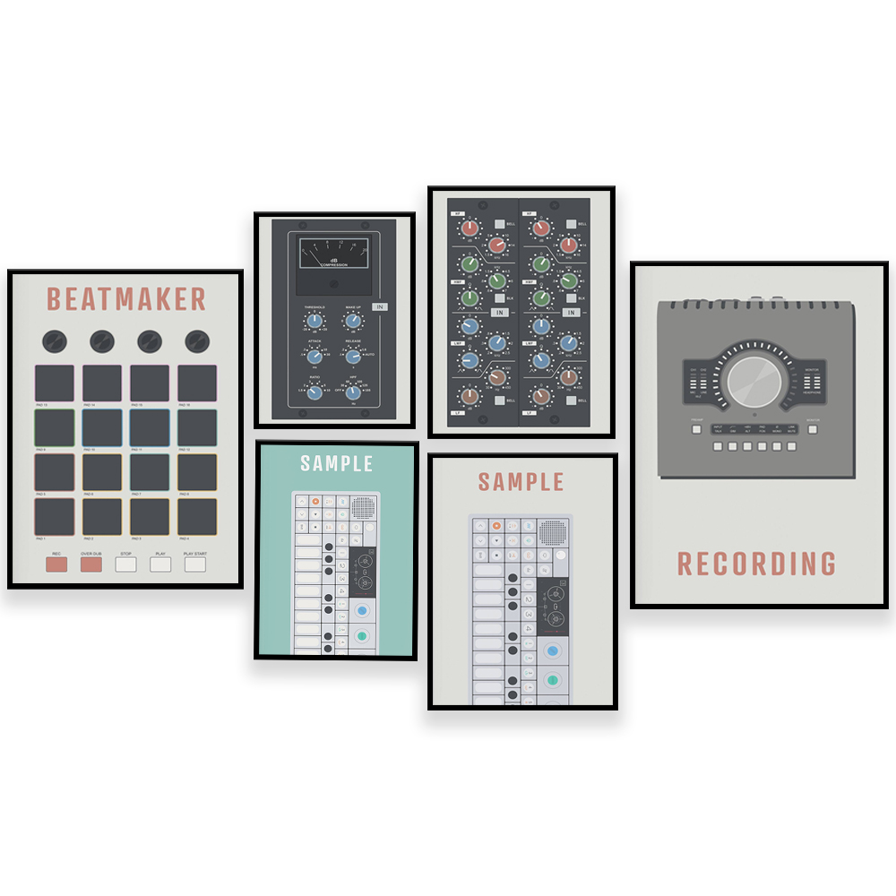 Music Producer Poster, SSL Equ - Audio Music File ulasan dan harga