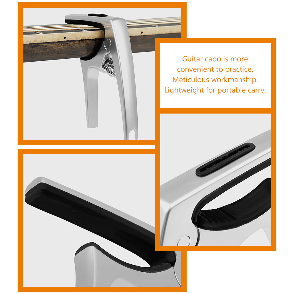Guitar Capo Versatile Metal Ca - Guitar Tuner Clip ulasan dan harga