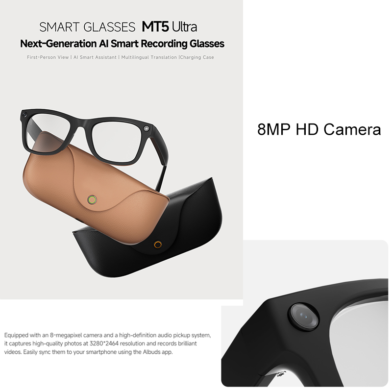 2026 AI smart Glasses HD 800W  - Audio Hd Music ulasan dan harga