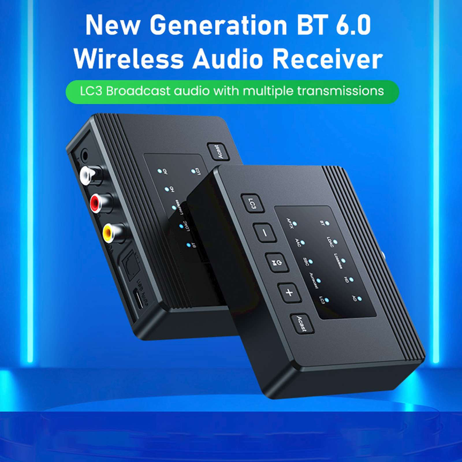 Bluetooth6.0 Audio Receiver LD - Audio Hd Music ulasan dan harga