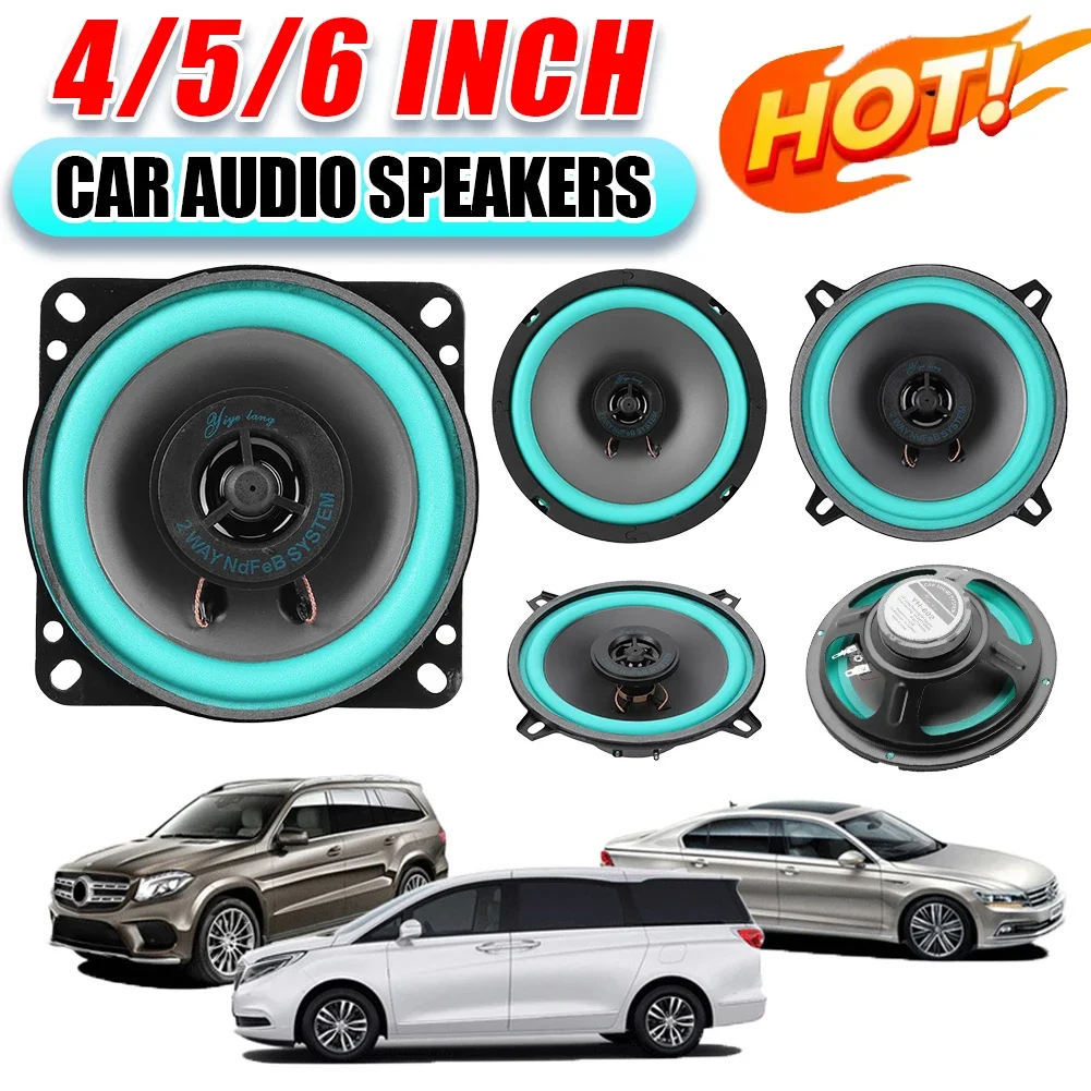 4/5/6.5 Inch Car Coaxial Speak - Audio Music Hifi ulasan dan harga