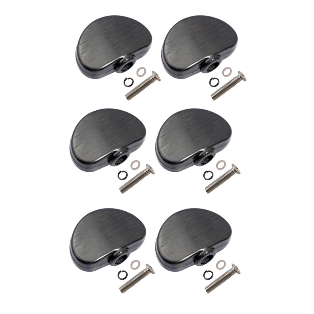 6 Pcs Black Guitar Tuning Pegs - Guitar Tuner Clip ulasan dan harga
