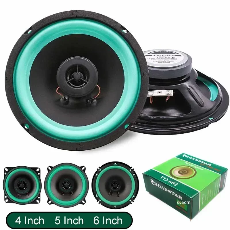 4/5/6.5 Inch Car Coaxial Speak - Audio Music Hifi ulasan dan harga