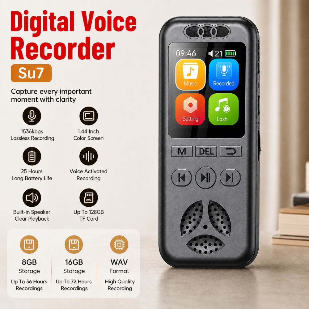 16GB Digital Voice Recorder Vo - Audio Music File ulasan dan harga