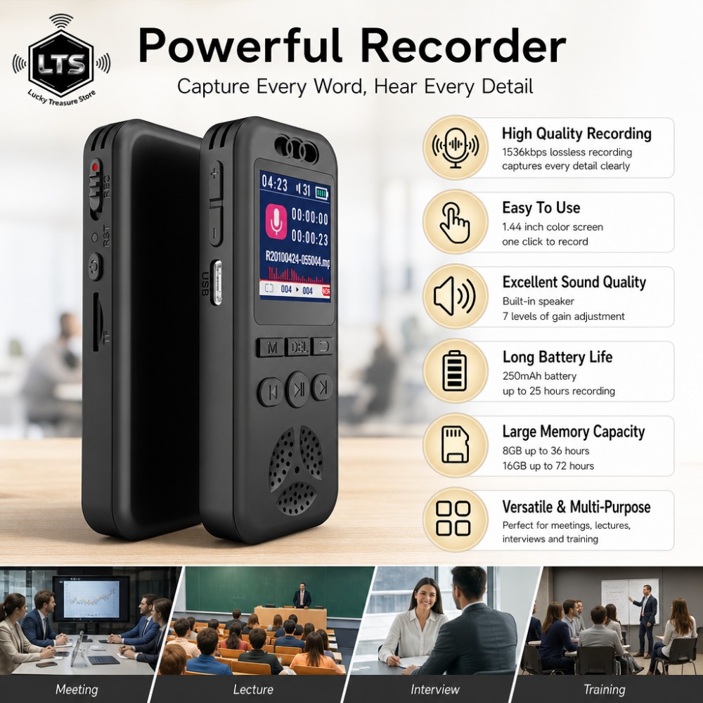 16GB Digital Voice Recorder Vo - Audio Music File ulasan dan harga
