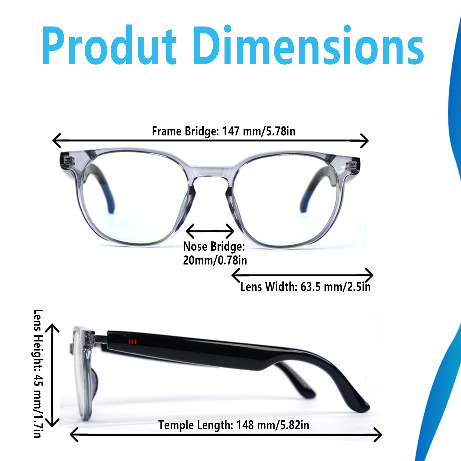 Smart Audio Glasses, Real-Time - Audio Music Hifi ulasan dan harga