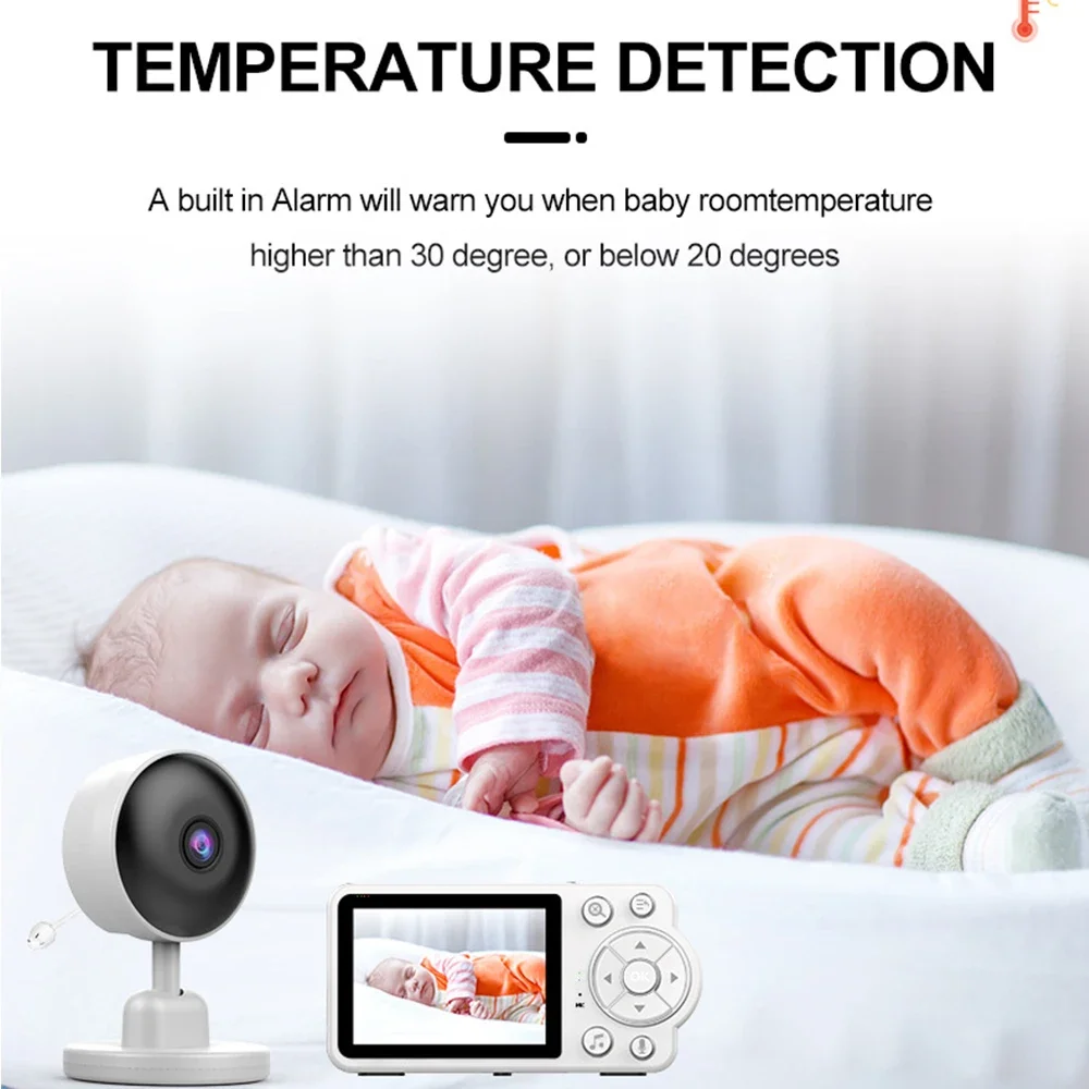2.8 Inch Video Baby Monitor Di - Audio Hd Music ulasan dan harga