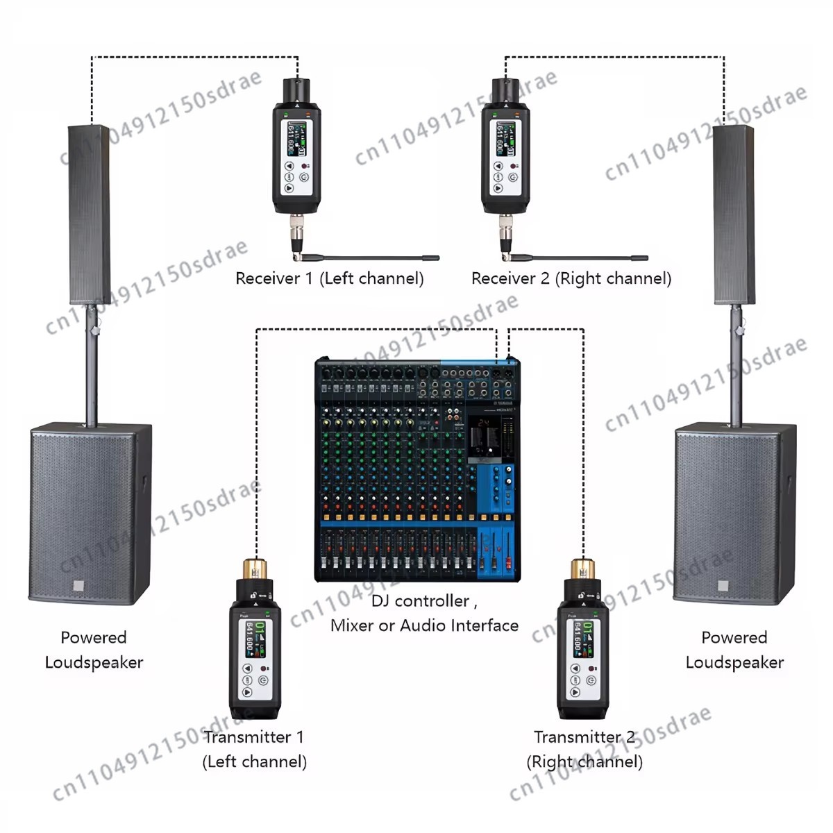 Acemic RX-1and TR-1 Plug-On Wi - Xlr Microphone Condenser ulasan dan harga