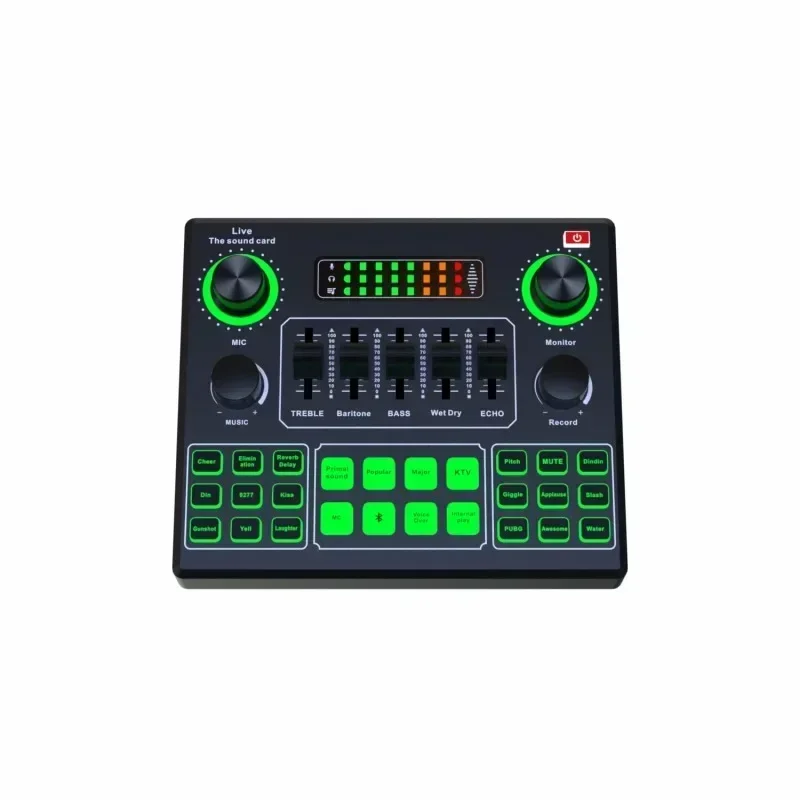 V9SJ External Audio Mixer Live - Audio Music Changer ulasan dan harga