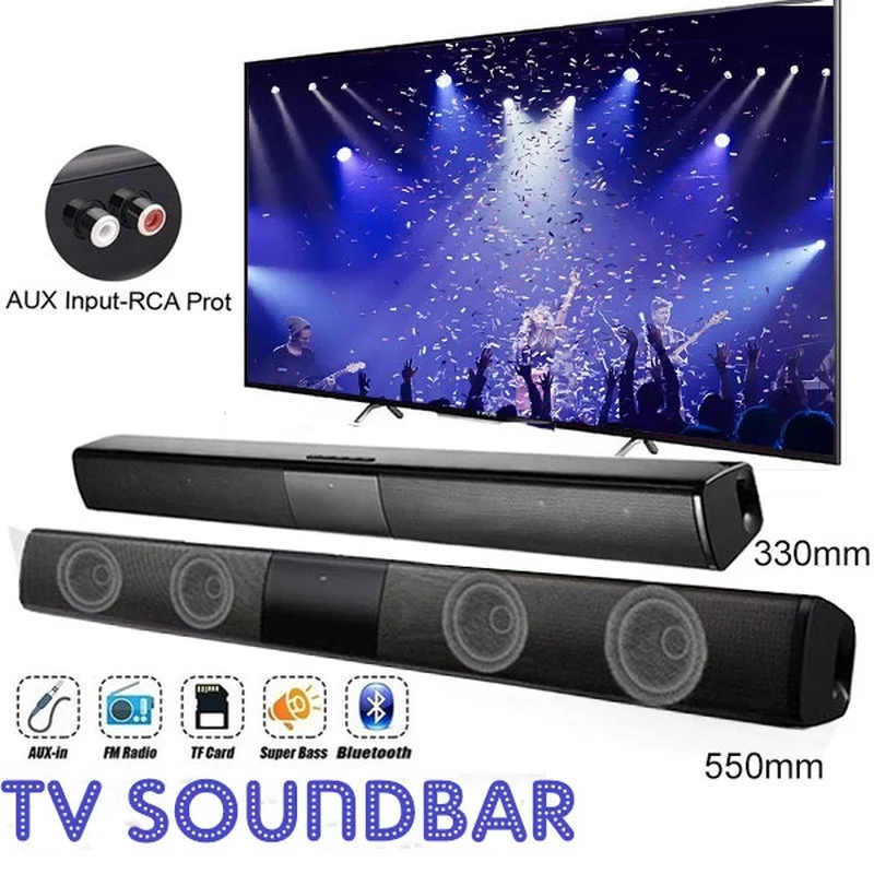 40W High Power Soundbar for TV - Audio Music Center ulasan dan harga