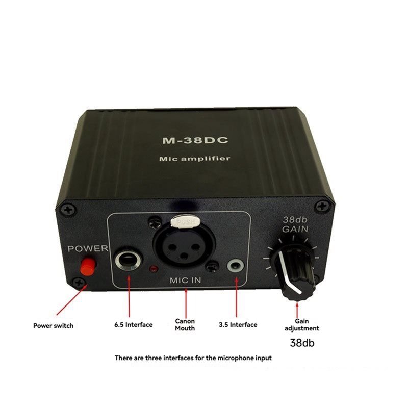 ABJF-Protable Microphone Pream - Xlr Microphone Condenser ulasan dan harga