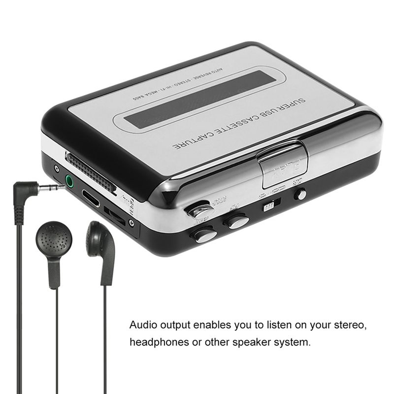 M52K-USB Cassette Tape Player  - Audio Music File ulasan dan harga