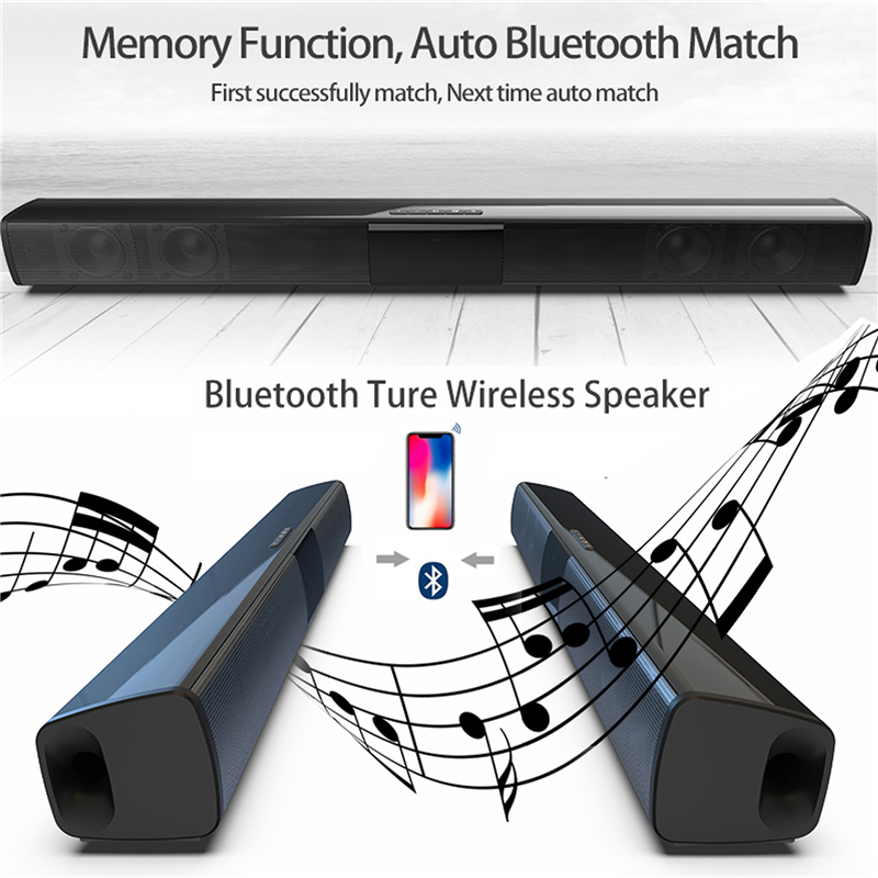 40W Wireless Bluetooth 5.0 Sou - Audio Music Center ulasan dan harga