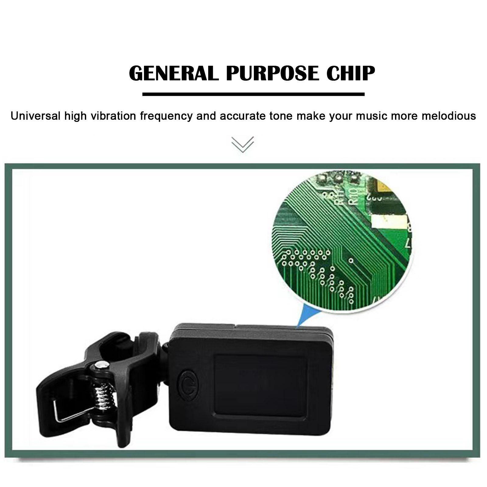 T-02 Guitar Tuner Chromatic Cl - Guitar Tuner Clip ulasan dan harga