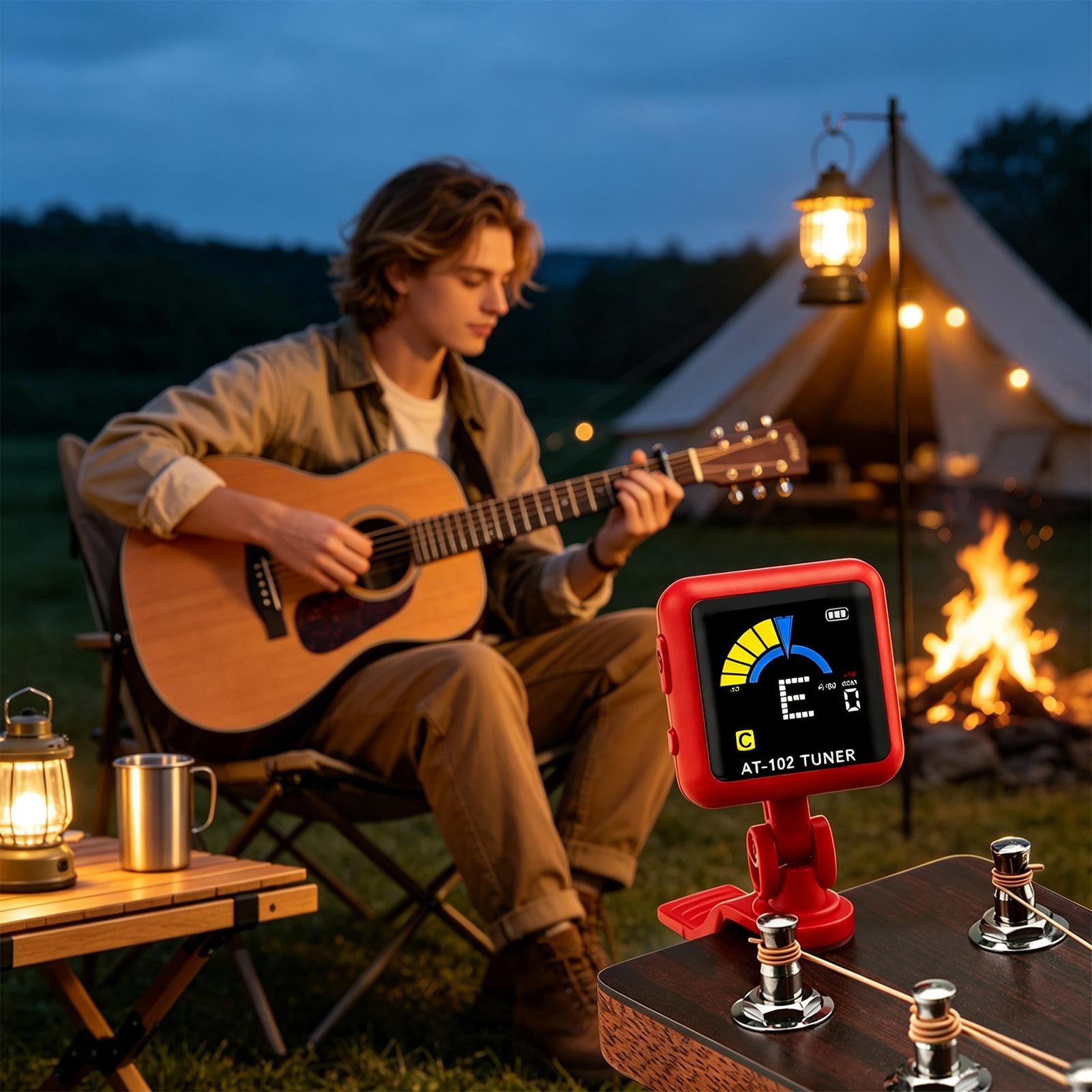 Electric Guitar Tuner LCD Disp - Guitar Tuner Clip ulasan dan harga