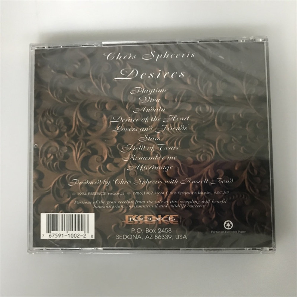 CD 'Desires' Chris Spheeris Mu - Audio Music Cd ulasan dan harga