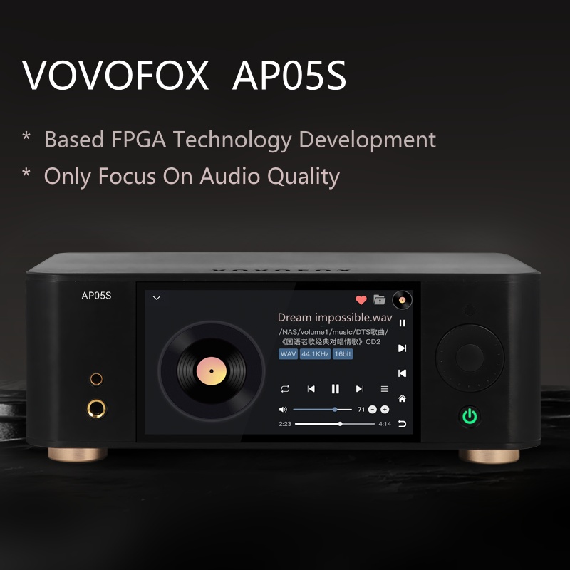 VOVOFOX-HiFi AP05S Lossless Mu - Audio Music Hifi ulasan dan harga