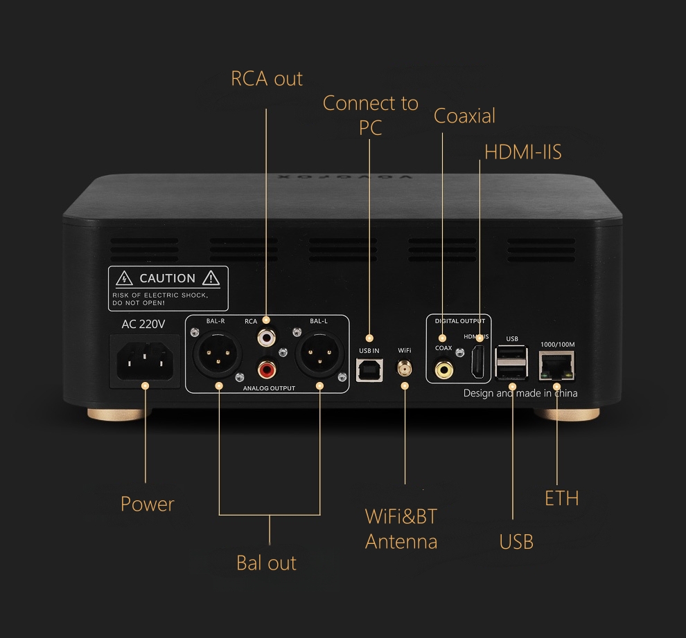VOVOFOX-HiFi AP05S Lossless Mu - Audio Music Hifi ulasan dan harga