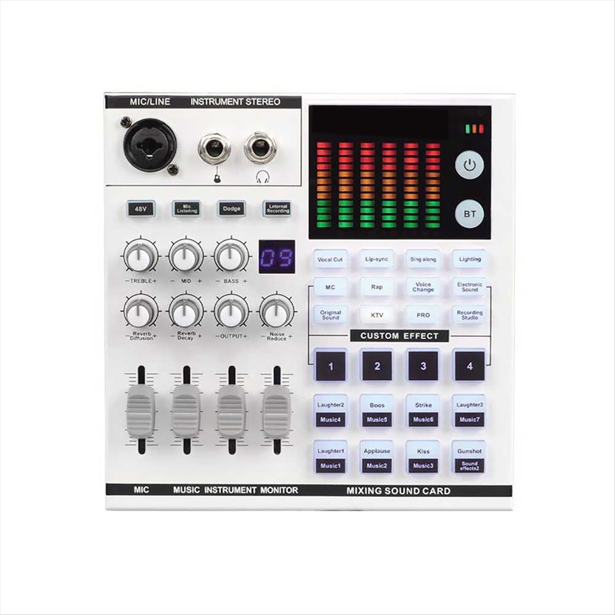 DTC5 SN800 Live Sound Card Voi - Audio Music Changer ulasan dan harga