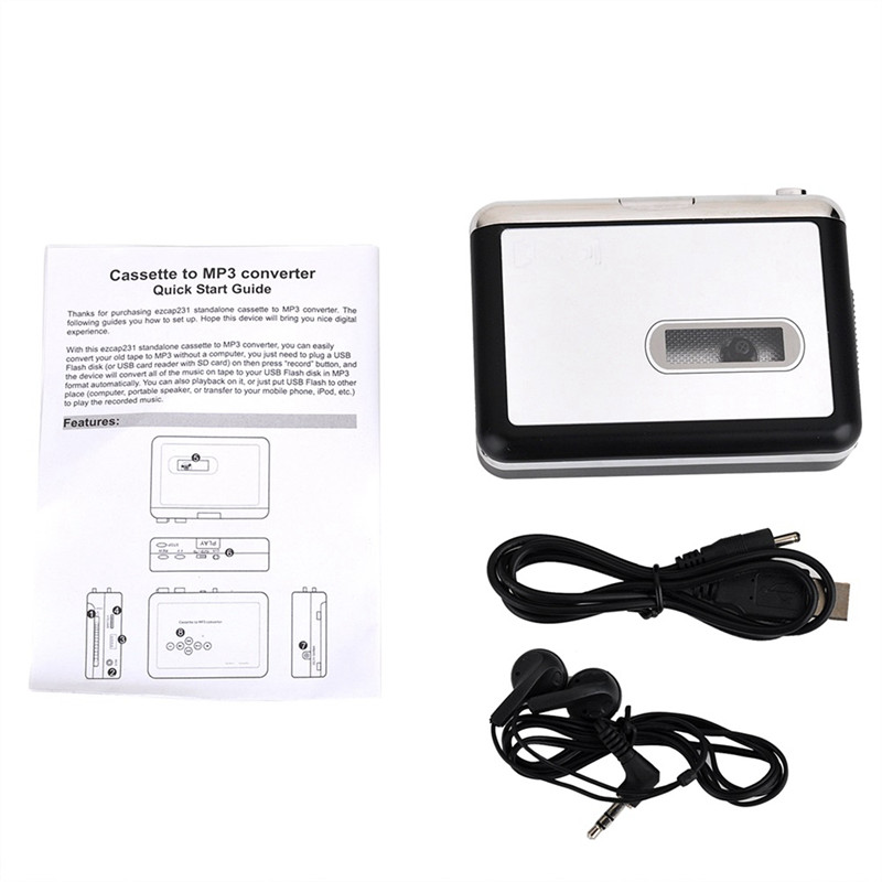 Ezcap 231 USB Cassette Tape Mu - Audio Music File ulasan dan harga