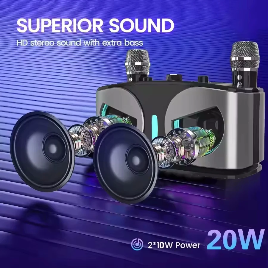 Karaoke Wireless Portable Blue - Audio Music Center ulasan dan harga