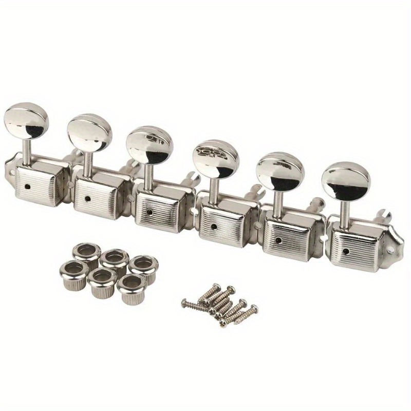 One Set of 6-in-line 6R Nickel - Guitar Tuner Clip ulasan dan harga