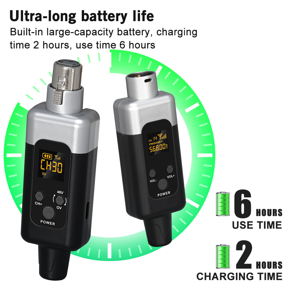 LEUS U2 UHF Wireless Microphon - Xlr Microphone Condenser ulasan dan harga