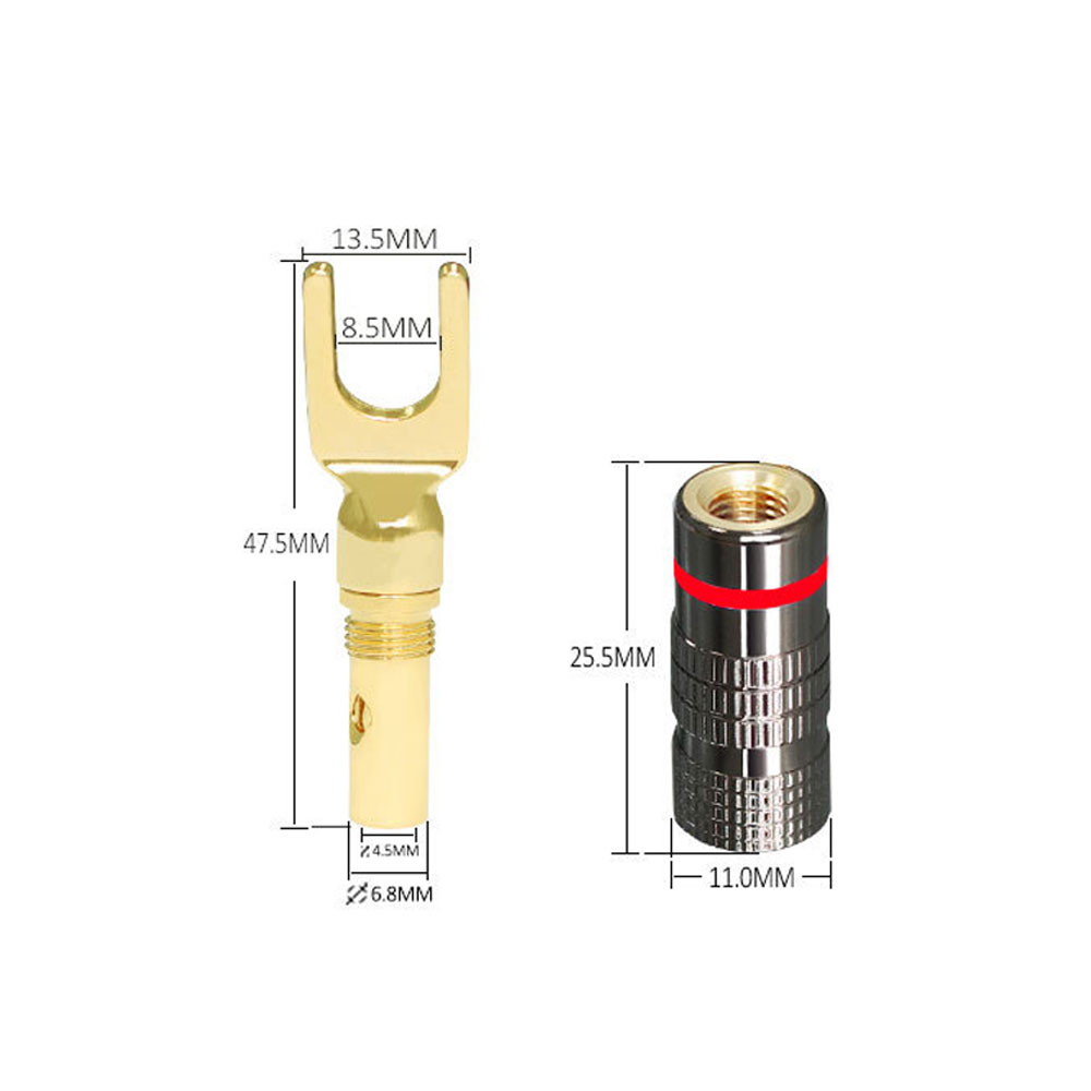 24k Gold Plated Speaker Banana - Audio Music Hifi ulasan dan harga