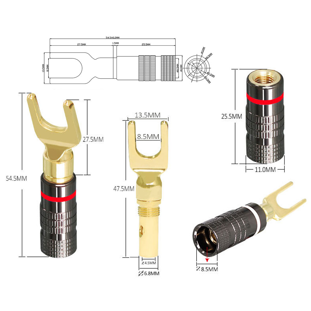 24k Gold Plated Speaker Banana - Audio Music Hifi ulasan dan harga
